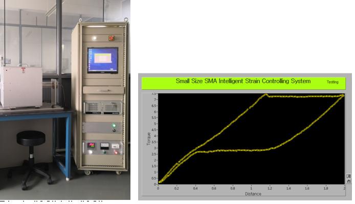 SMA-01型形狀記憶合金特性測試系統